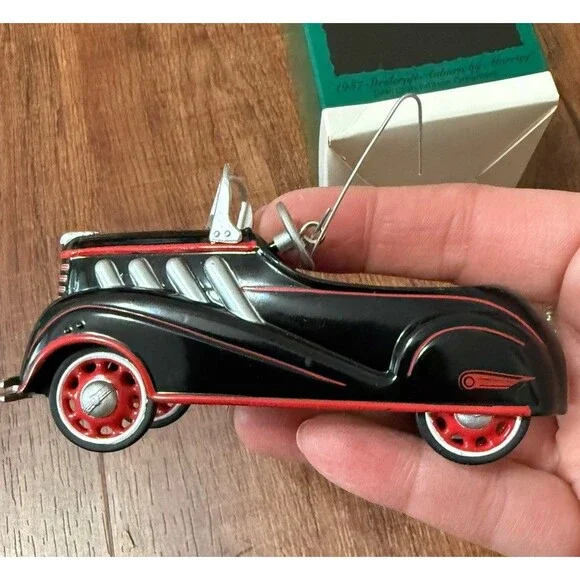 Hallmark Keepsake Club Edition 1996 Ornament, 1937 Steelcraft Auburn by Murray - Picture 5 of 7